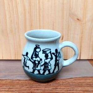 Dezda Malawi Handmade & Painted Stoneware Mug